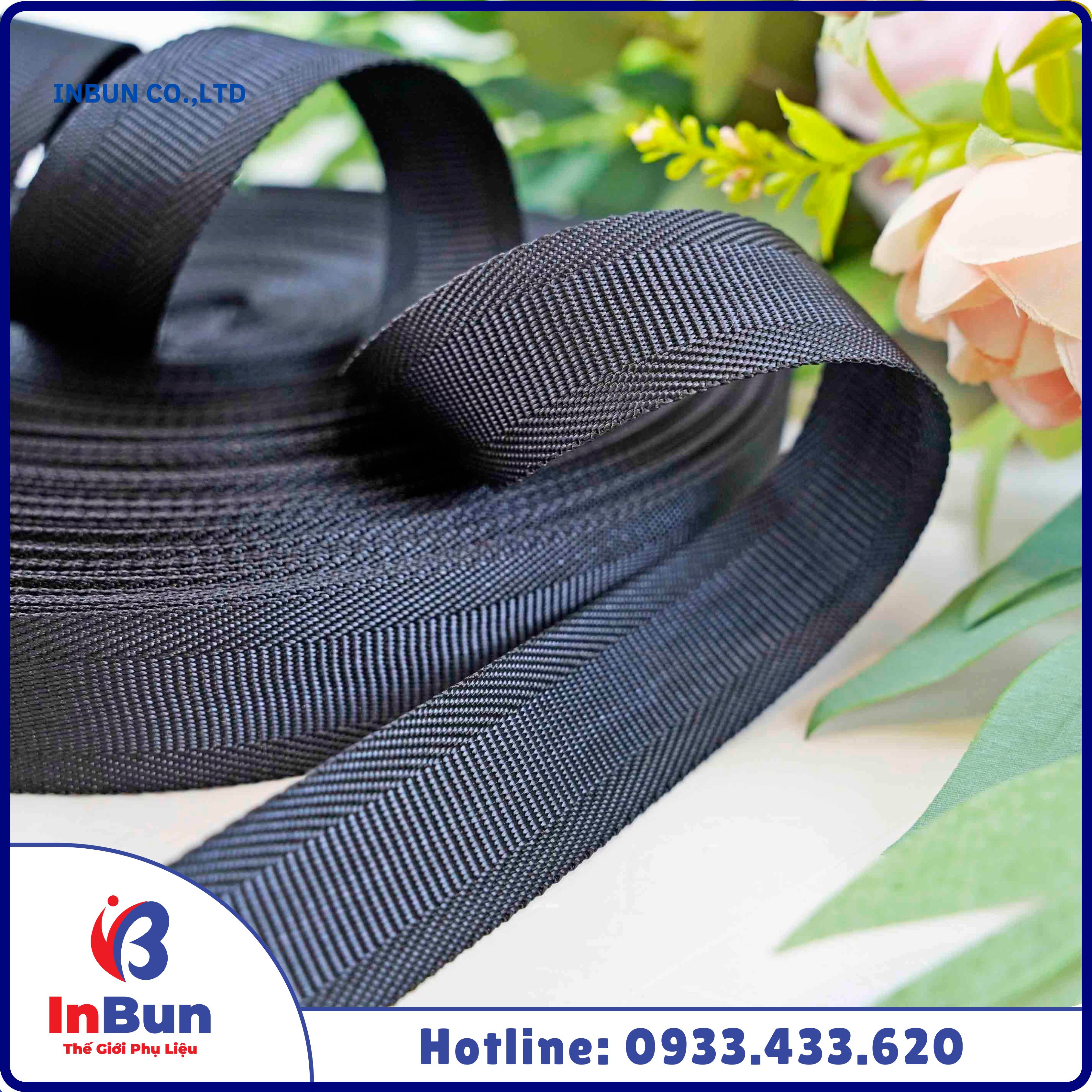 HIGH STRENGTH TWILL & PLAIN NYLON WEBBING FOR BAGS & LUGGAGE